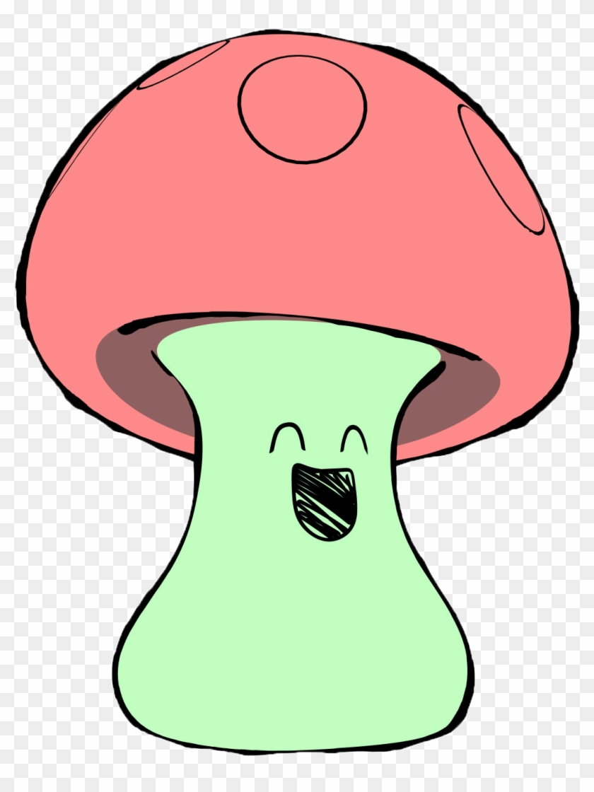 The Cartoon Mushroom Rendered Here Makes Use Of Intersection - The Cartoon Mushroom Rendered Here Makes Use Of Intersection #748086