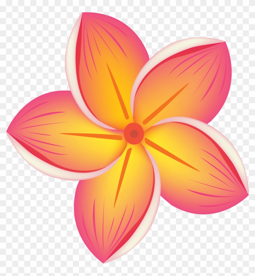 Tropical Flower Png Clipart-194 - Tropical Flowers Clipart #748117