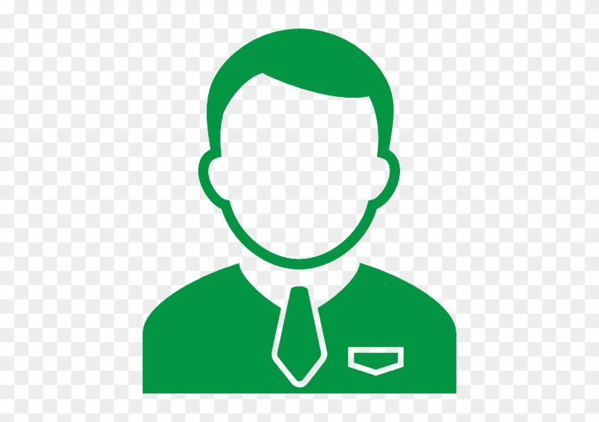 Service - Student Icon Png Green #748219