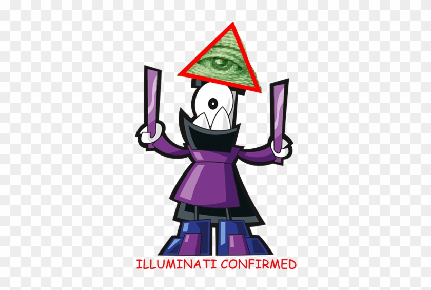 Illuminati Confirmed - Mixels Purple #748364