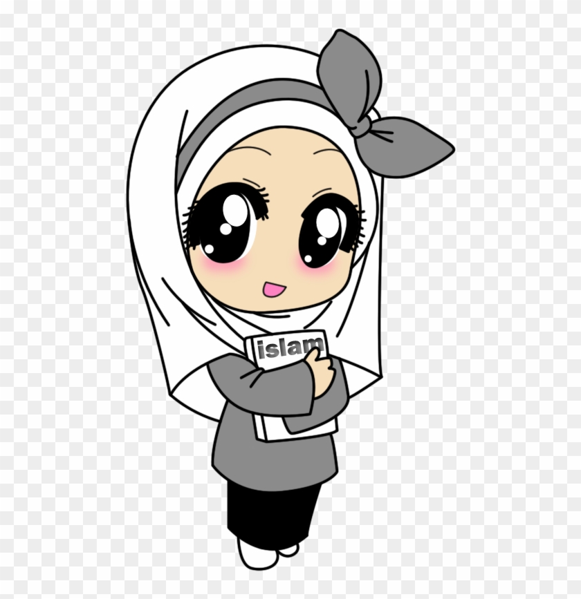 Pray For My Success And Of Course Ill Pray For You - Girl Whith Hijab Cartoon #748408