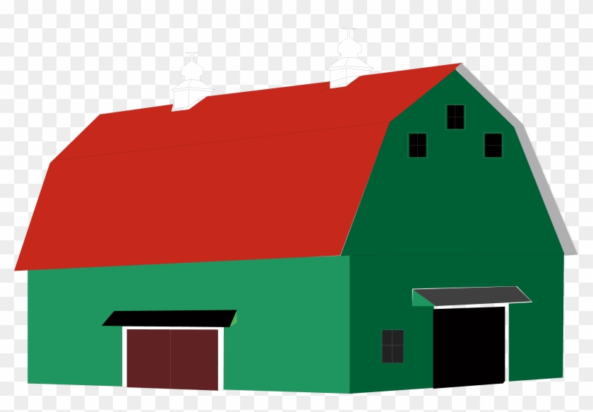 Vector Creative Design Farm Green Warehouse Map - Vector Graphics #748508