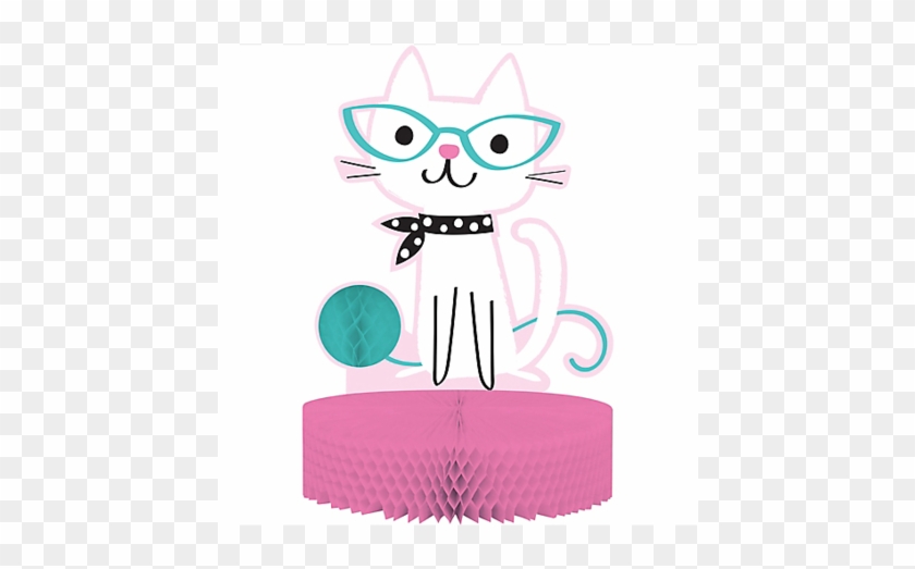 Purr-fect Cat Party Centerpiece - Purrfect Cat Party Supplies #748574