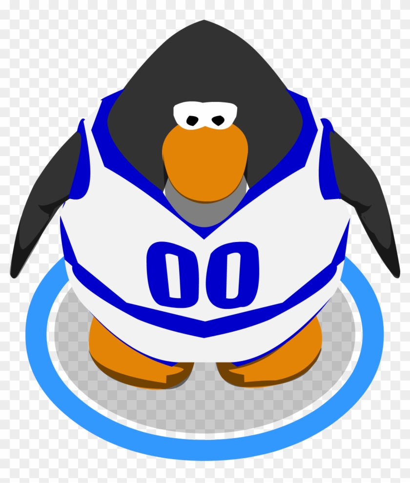 Blue Track Field Uniform Game - Club Penguin Drums #748692
