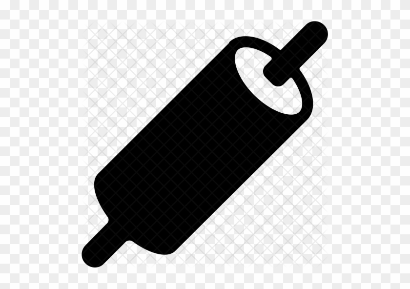 Rolling Pin Icon - Kitchen Tool Png #748710