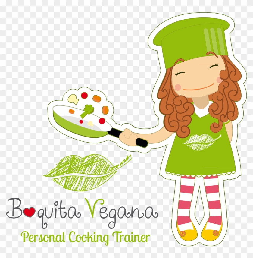 Logo, Identidad Corporativa, Cocina, Vegana - Cartoon #748749