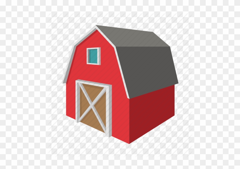 Art, Barn, Building, Cartoon, Drawing, Farm, Graphic - Cartoon Barn #748815