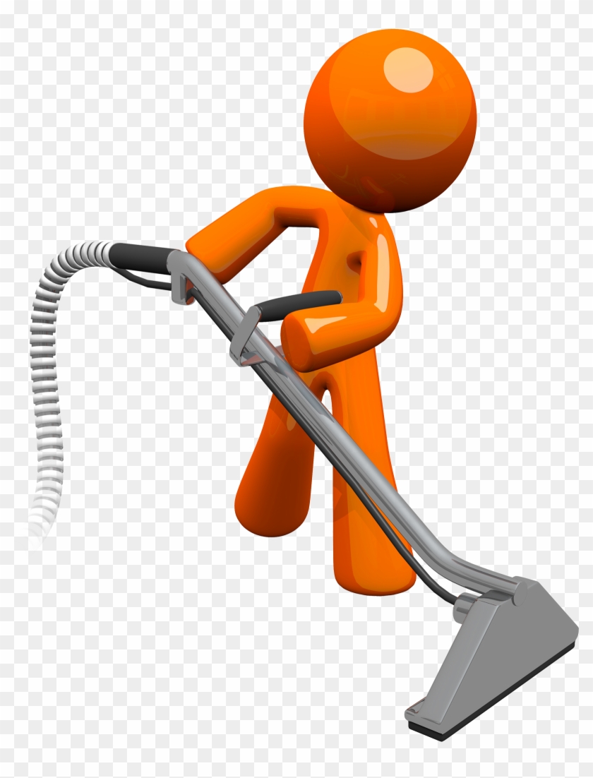 Orange Carpet Cleaner Figure - Carpet Cleaning #748895