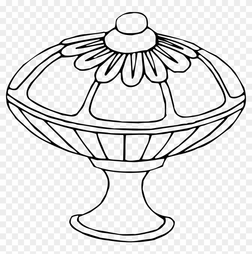 Line Art Vase Drawing Clip Art - Line Art Vase Drawing Clip Art #748905