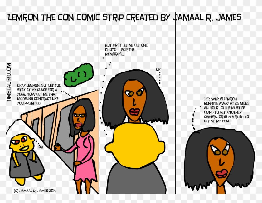 Lemron The Con Created By Jamaal R - Cartoon #749174