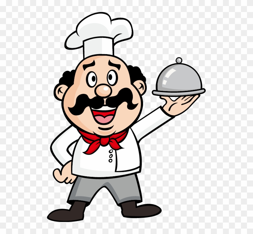 Cook Drawing Waiter Illustration - Chef Drawing Png #749218