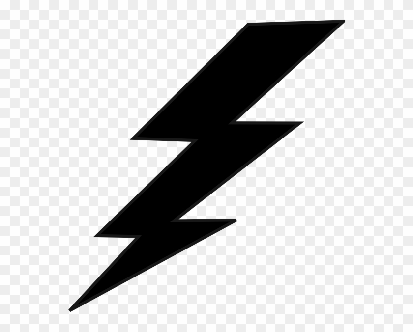 Lighting - Bolt - Black - And - White - Lightning Bolt Clipart #749258