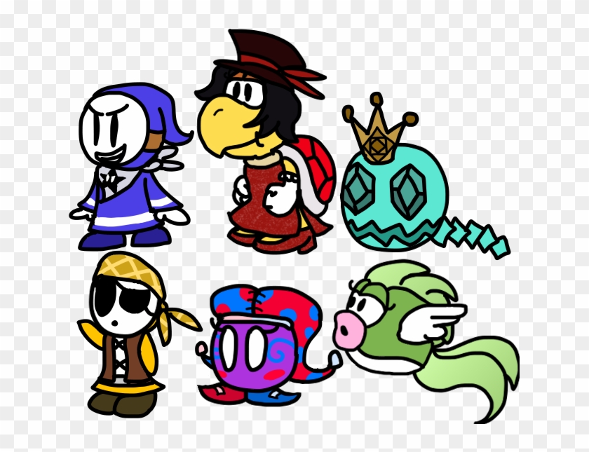 Just Some Paper Pals By Oodygayoodygay - Cartoon #749317