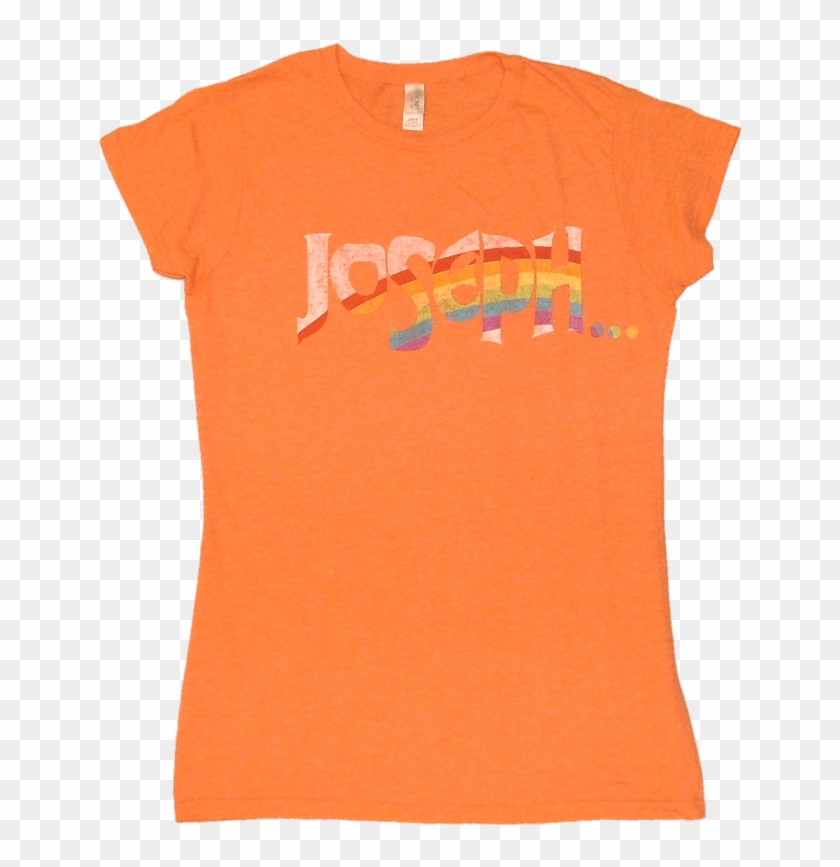 Joseph Ladies Heather Orange Tee - T-shirt #749416