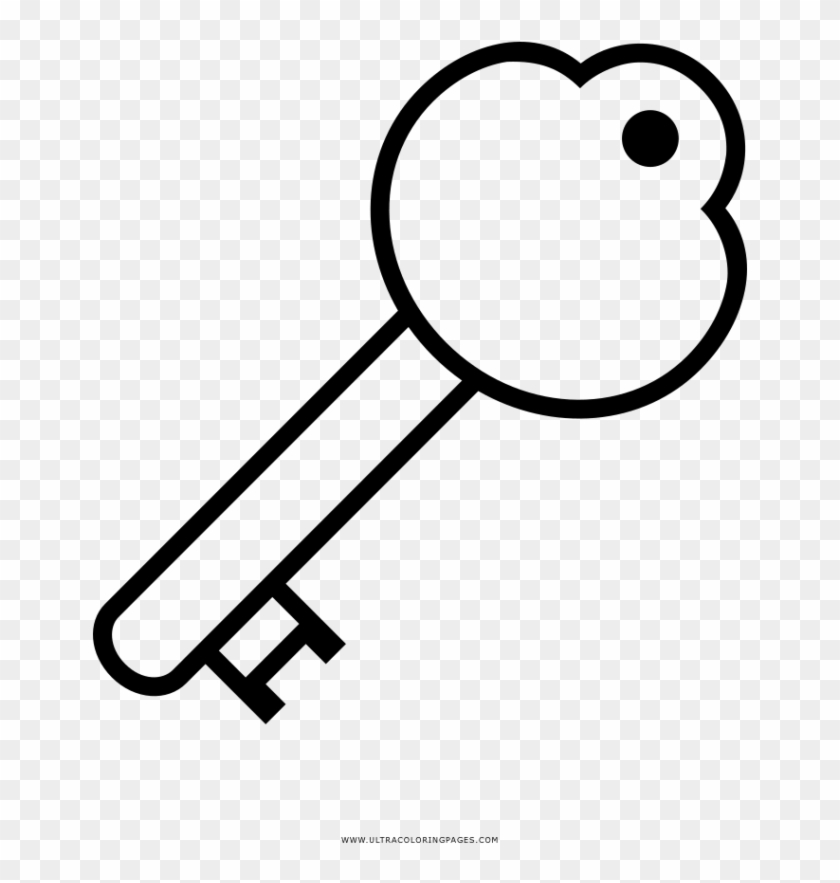 Simplified Lock And Key Coloring Page Real Heart Drawing - Coloring Book -  Free Transparent PNG Clipart Images Download