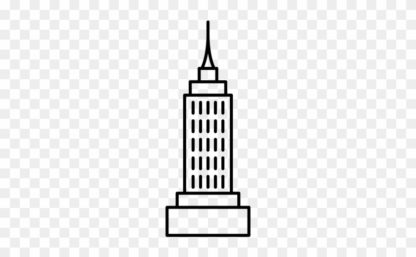 Flat, Simple, Building Icon - Skyscraper #749637