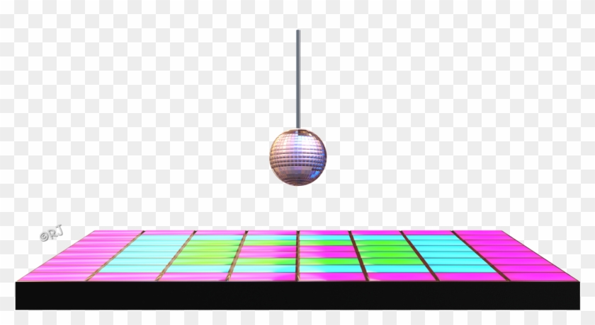 Disco Ball & Dance Floor - Transparent Dance Floor Png #749730
