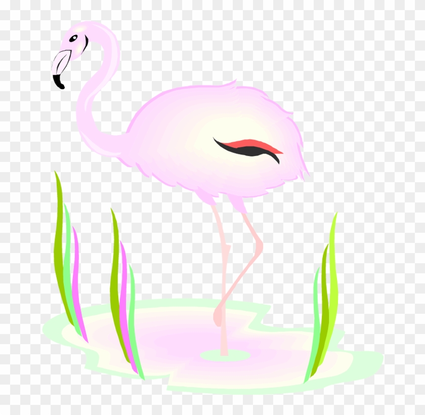 Free Flamingo Clipart - Clip Art #749806