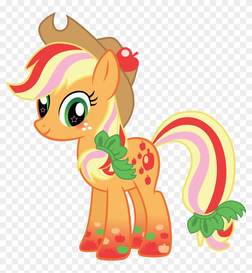 My Little Pony Friendship Is Magic Rainbow Dash And - Apple Jack Rainbow Power #749862