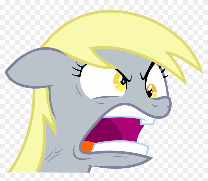 Derpy Hooves Pony Yellow Nose Facial Expression Mammal - Cartoon #749865