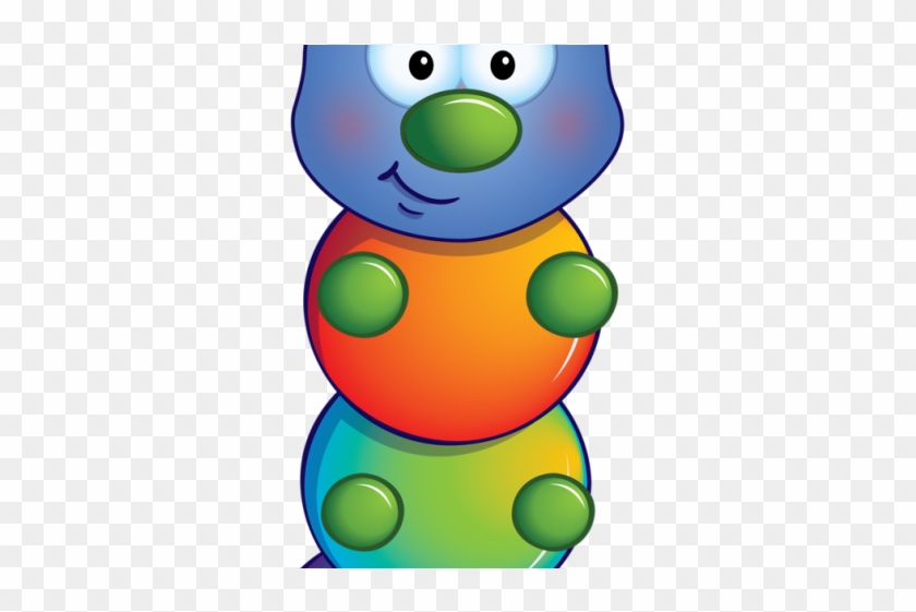 Centipede Clipart Baby Caterpillar - Oruga Animada Png #749917