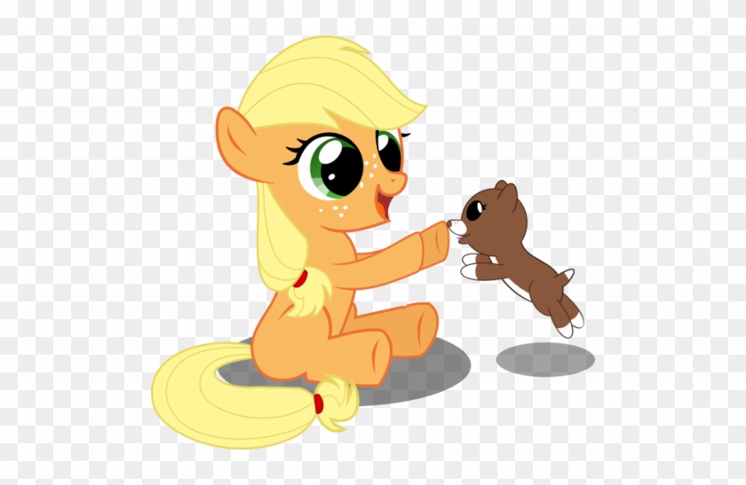 For The Anon Who Requested Apple Jack From My Little - My Little Pony Applejack Baby #750025