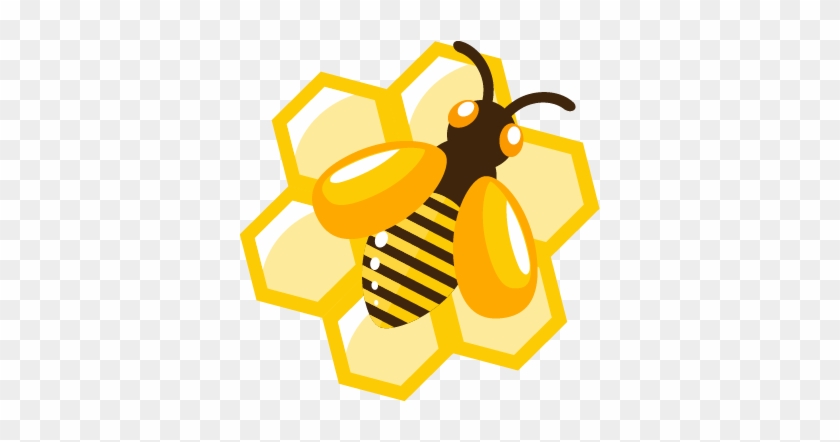 Honey Bee Honey Bee Honeycomb - Transparent Honeycomb Bee #750137