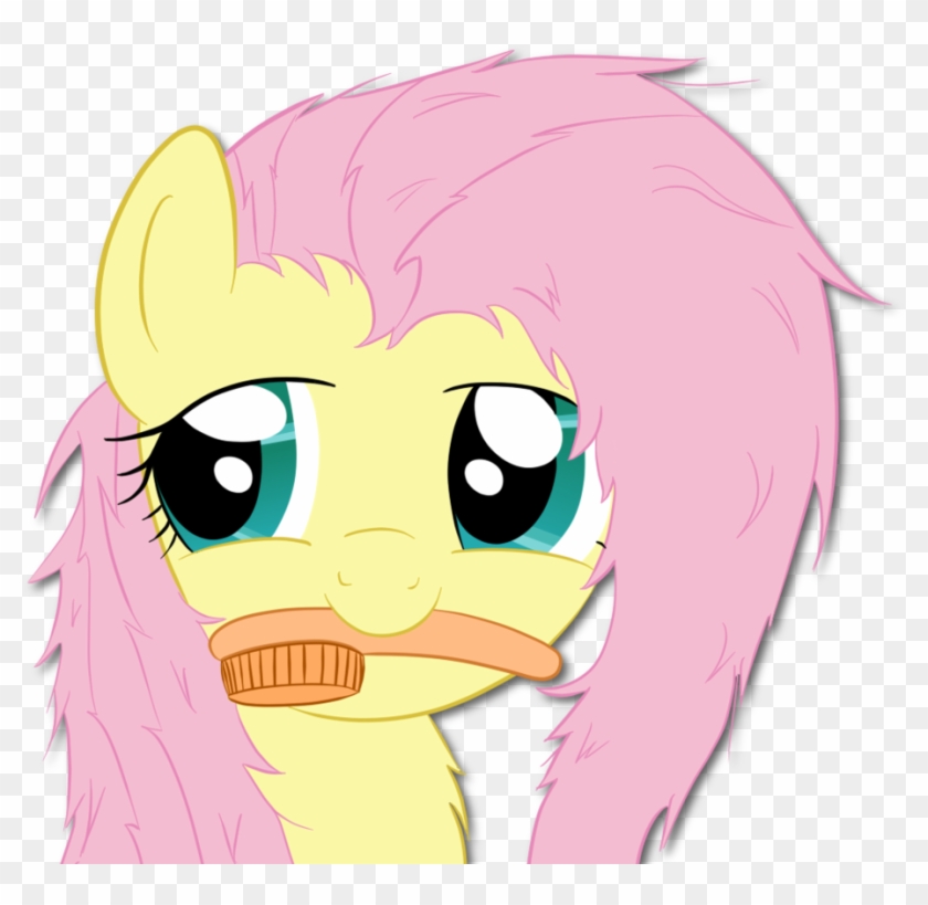 Img 2788582 1 Fluttershy Brushie By O Fl - Brush Teeth Fluttershy #750253