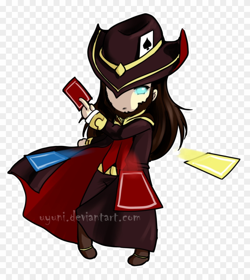 Chibi Twisted Fate By Uyuni - League Of Legends Chibi Twisted Fate #750353