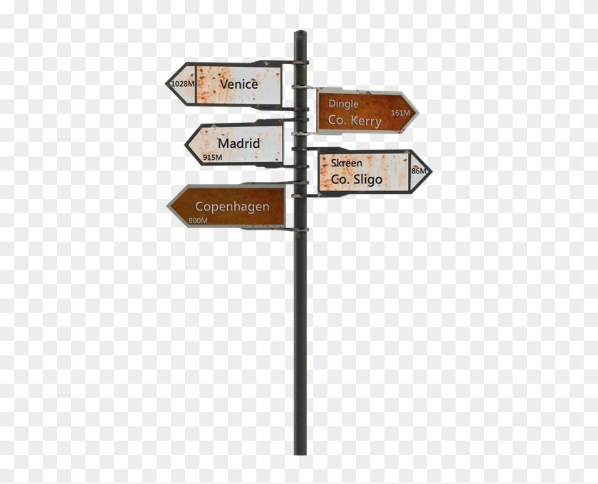 Irish Signpost - Street Signpost Png #750463