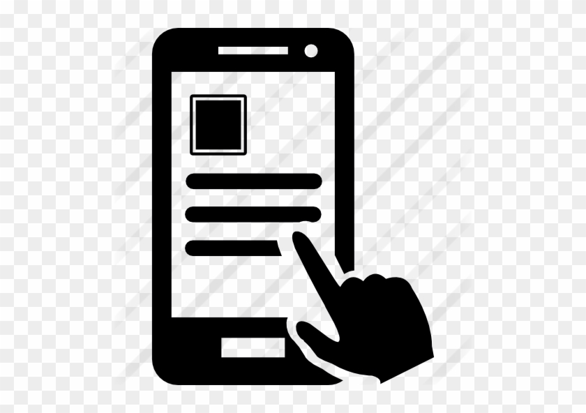 Smartphone App - Mobile App Icon Png #750659
