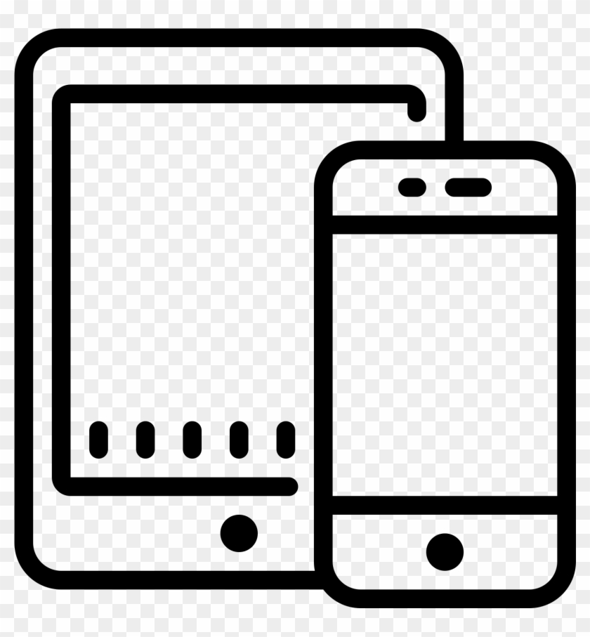 Mobile, Tablet, Mobile Shopping Icon - Iphone And Tablet Icon #750688
