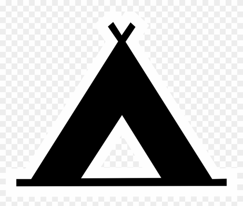 Imagen Gratis En Pixabay - Tent Silhouette #750806
