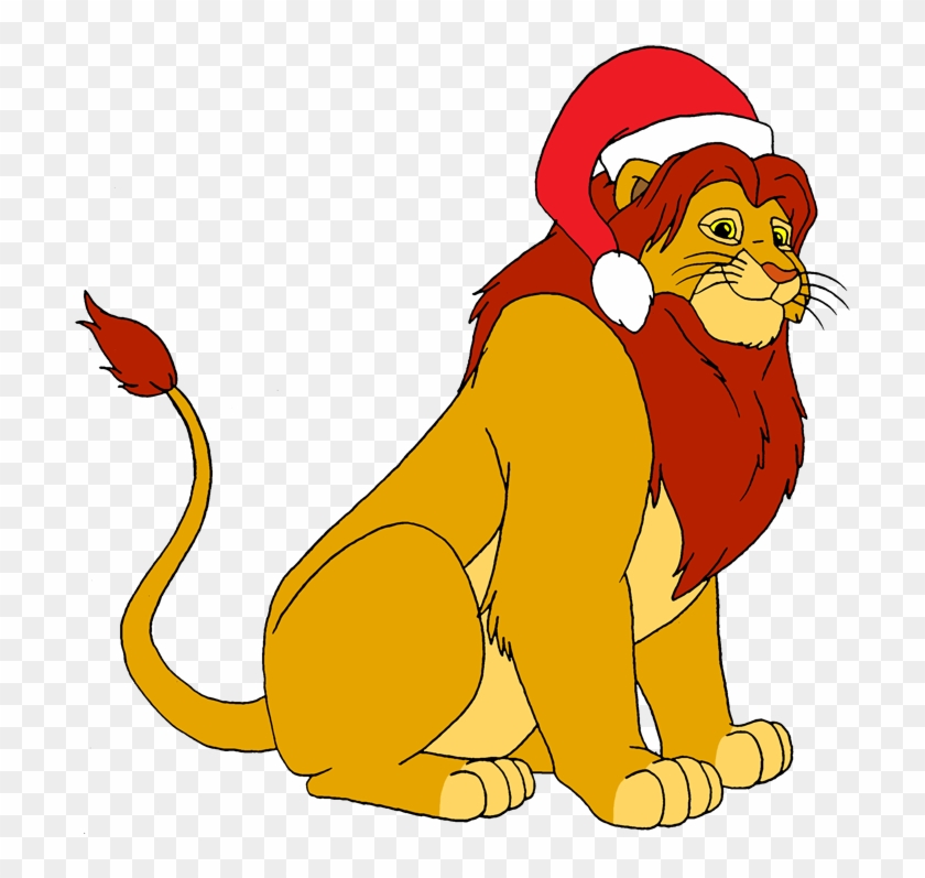 Christmas Simba By Lionkingrulez - Lion King Christmas #751187