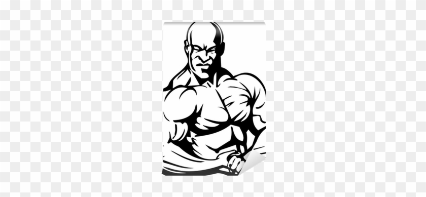 Bodybuilding And Powerlifting - Dibujo De Levanta Pesas #751223