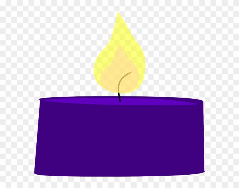 Candle Clip Art Purple #751340