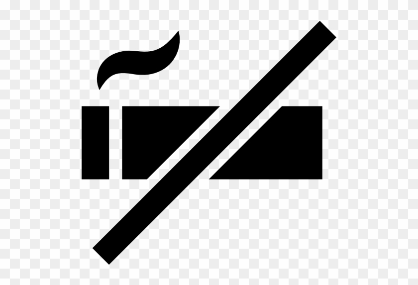 No Smoke Symbol Vector - No Smoking Icon #751391