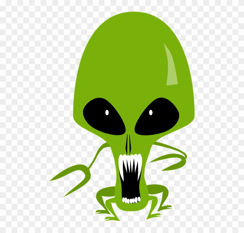 Cosmic Clipart Free Space - Aliens Vector #751401