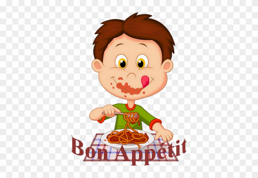 Boy Eat Dinner Clipart #751416