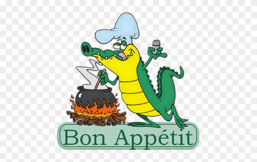 Gator Cooking Clipart #751430