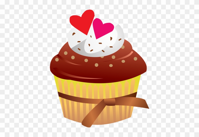 Valentine Cupcake Clipart - Cake #751457