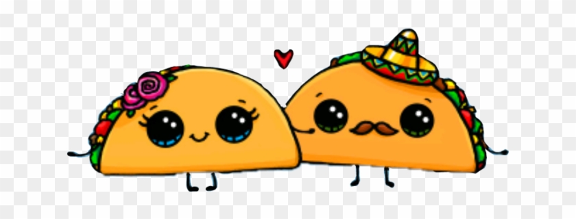 Taco💖 Freetoedit Sctaco Taco - Cute Drawings Of Food #751525