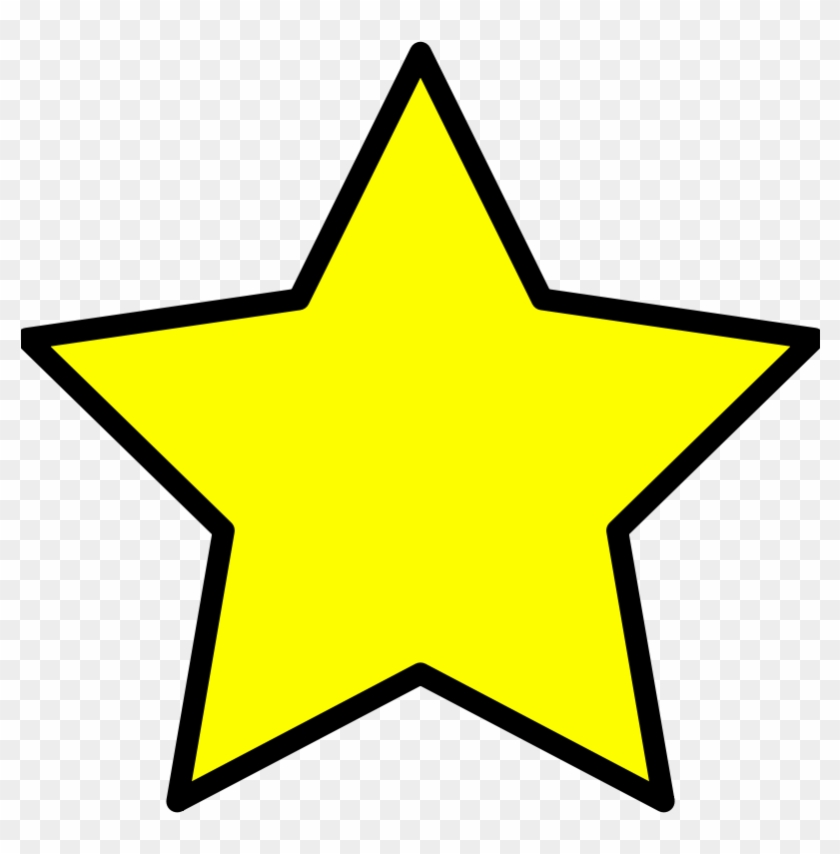 Clipart - Yellow Star - Yellow Star Clipart #751565