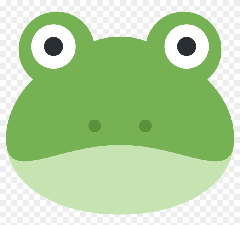 Cartoon Frog Face - Cartoon Frog Face #751590