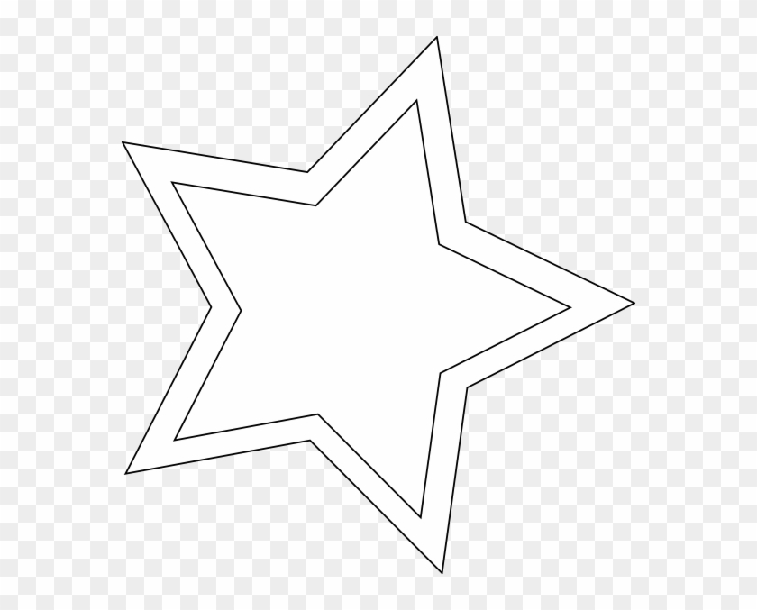 Double Star Outline Clip Art 131805 - Illustration #751616