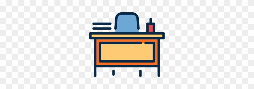 Teacher-desk Wide2 - Teacher-desk Wide2 #751793