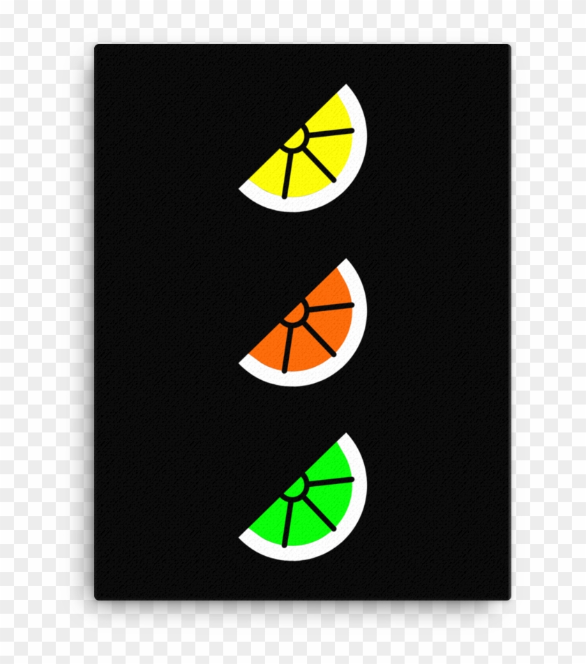 Lemon Orange And Lime Citrus Slices 18 X 24 Canvas - Crescent #751858