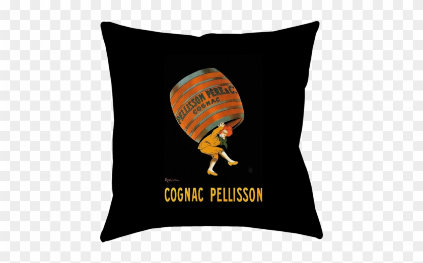 Cognac Pellisson Pillow - Leonetto Cappiello - Cognac Pellison Canvas #751931