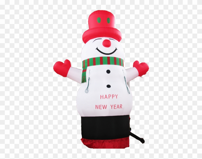 20 Foot Inflatable Snowman - Christmas Blow Up Png #751957