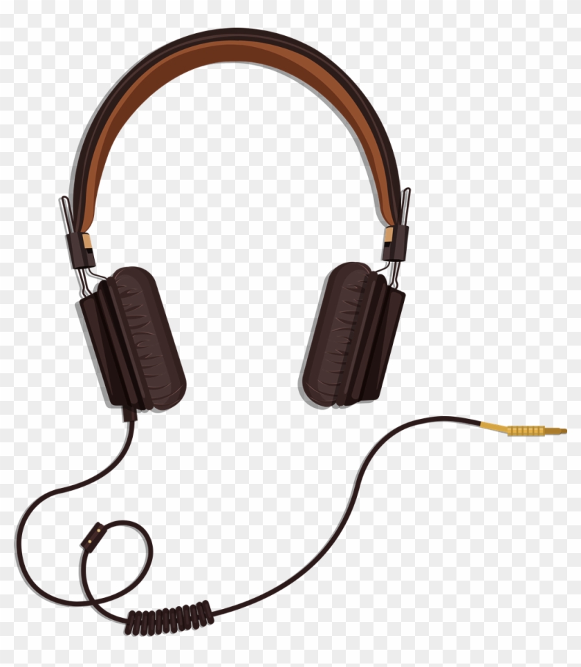Categories Of Free Headphones Clip Art 184kb - Headphone Cord Clipart Png #752074